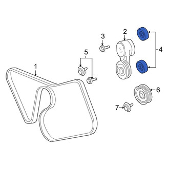 Ford OE - Accessory Drive Belt Idler Pulley