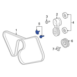 Ford OE - Accessory Drive Belt Idler Pulley