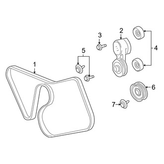 Ford OE - Cooling - Belts & Pulleys