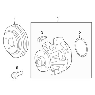 Ford OE - Cooling - Water Pump