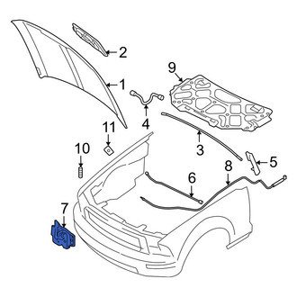 Ford OE - Front Hood Latch