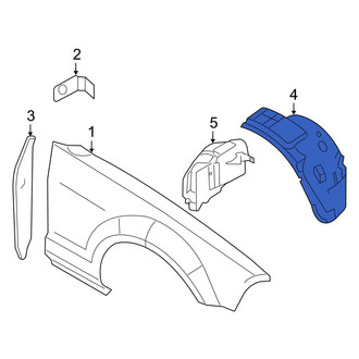 Ford OE - Front Left Fender Splash Shield