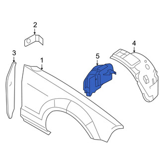 Ford OE - Front Right Fender Liner Extension