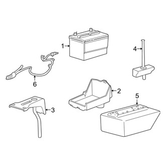 Ford OE - Electrical - Battery