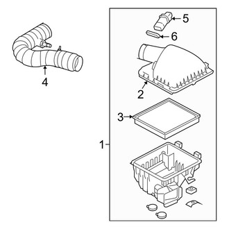 Ford OE - Engine - Air Intake (Base)