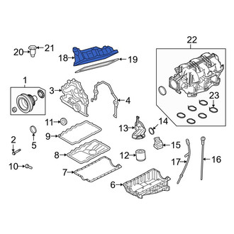 Ford OE - Left Engine Valve Cover