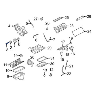 Ford OE - Engine Crankshaft Pulley Bolt