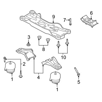 Ford OE - Engine & Transmission Mounting (5.4L)