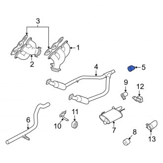 Ford Mustang OEM Exhaust Parts | Systems, Tips, Pipes — CARiD.com