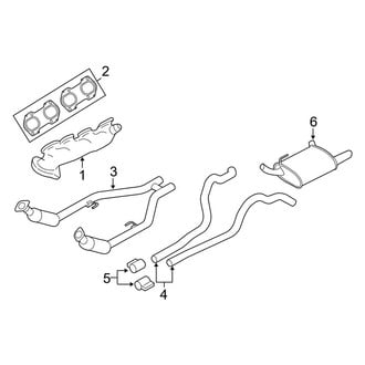 Ford OE - Exhaust System - Exhaust Components (GT)