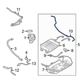 Ford OE - Evaporative Emissions System Lines