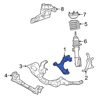 Ford OE - Front Left Suspension Control Arm