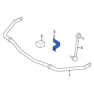 Ford OE - Front Suspension Stabilizer Bar Bracket