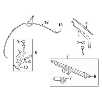 Ford OE - Windshield - Wiper & Washer Components
