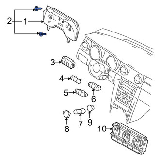 Ford OE - Door Window Molding Screw