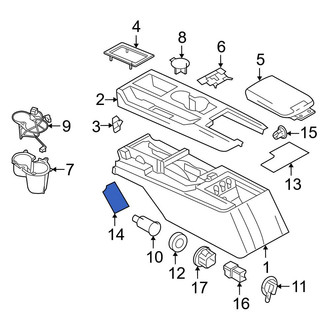 Ford OE - 12 Volt Accessory Power Outlet Cover