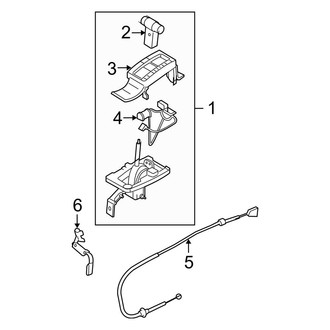 Ford OE - Console - Shifter Housing (Automatic Tr)