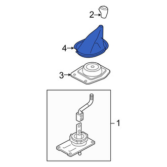 Ford OE - Manual Transmission Shift Linkage Boot