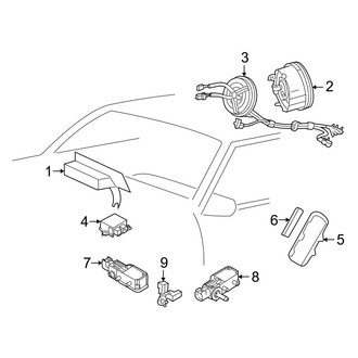 Ford OE - Restraint Systems - Air Bag Components