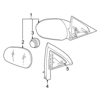 Ford OE - Door - Outside Mirrors