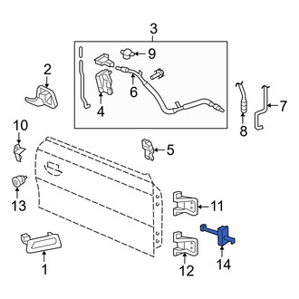 Ford OE - Front Door Check