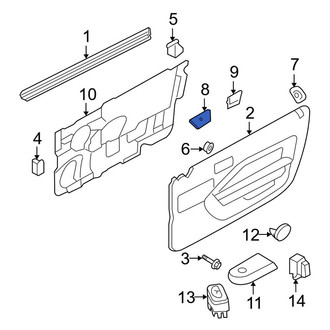 Ford OE - Rear Left Door Access Cover