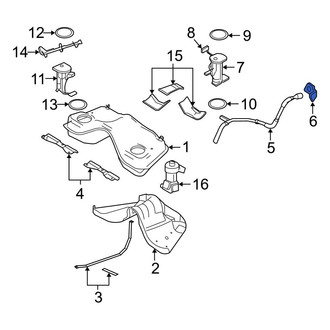 Ford OE - Fuel Tank Cap