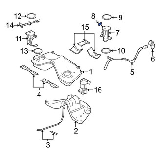 Ford OE - Fuel Sender and Hanger Assembly