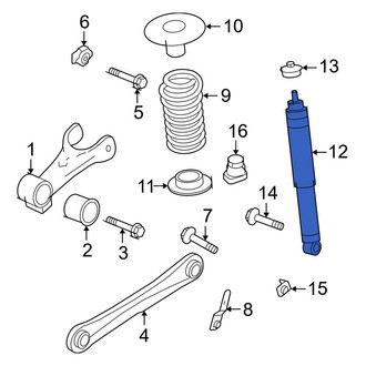 Ford OE - Rear Suspension Shock Absorber