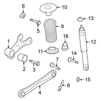Ford OE - Rear Suspension - Suspension Components