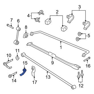 Ford OE - Lateral Arm Nut
