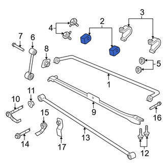 Ford OE - Rear Suspension Stabilizer Bar Bushing