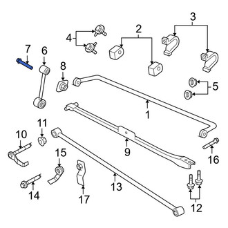 Ford OE - Suspension Shock Absorber Bolt