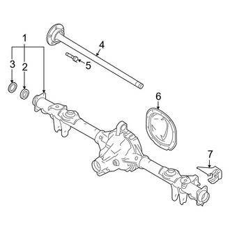 Ford OE - Rear Suspension - Axle & Differential (Base / GT)