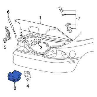 Ford OE - Rear Courtesy Light