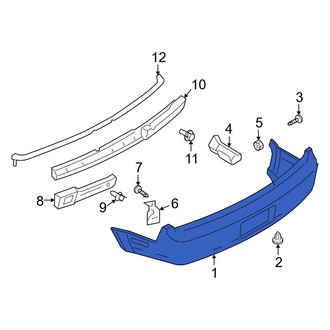 Ford OE - Rear Bumper Cover