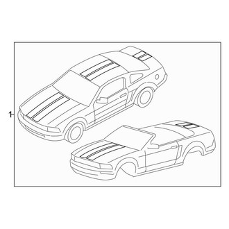 Ford OE - Stripe Tape (Type 2)