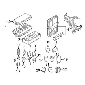 Ford OE - Electrical - Fuse & Relay