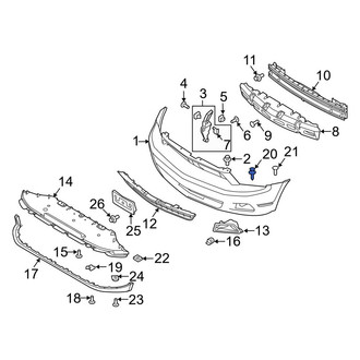 Ford OE - Headlight Fastener Clip