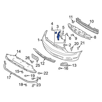 Ford OE - Front Left Bumper Guide