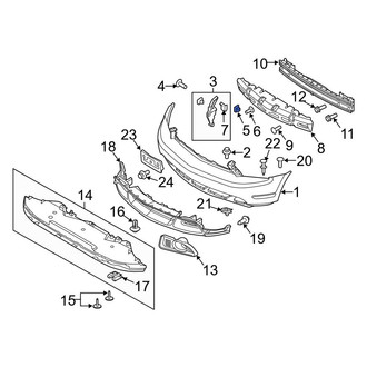 Ford OE - Rear Stone Guard Nut