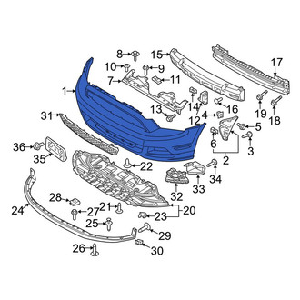 Ford OE - Front Bumper Cover