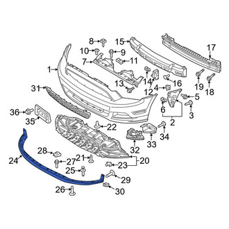 Ford OE - Front Valance Panel