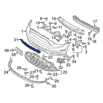 Ford OE - Front Lower Grille
