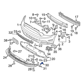 Ford OE - Valance Panel Screw
