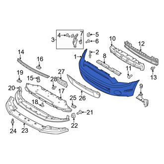Ford OE - Front Bumper Cover