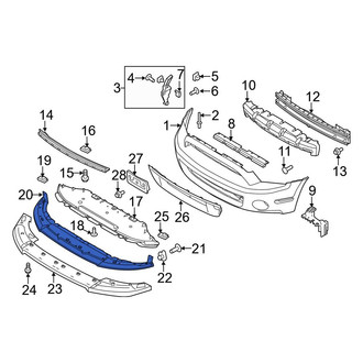 Ford OE - Front Valance Panel