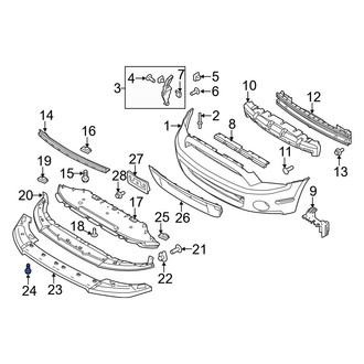 Ford OE - Headlight Mounting Screw
