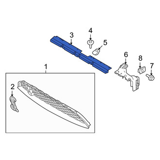 Ford OE - Upper Grille Bracket