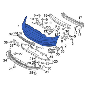 Ford OE - Front Bumper Cover